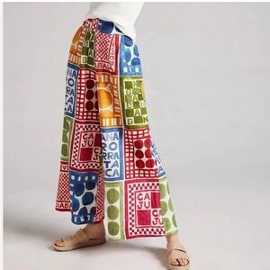 FARM Rio x Anthropologie Wide leg pants